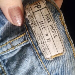 Free People Light Blue Denim Jeans